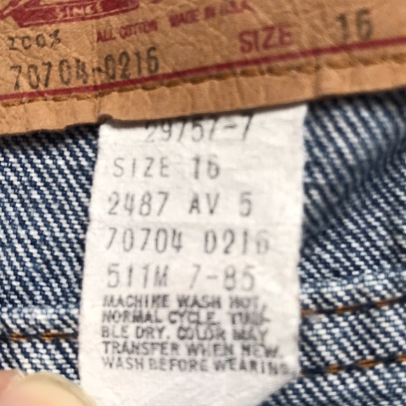 Levi’s vintage Levi's 70704-0216 denim trucker jacket - Picture 16 of 16